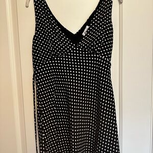Black and White Polka Dot Dress